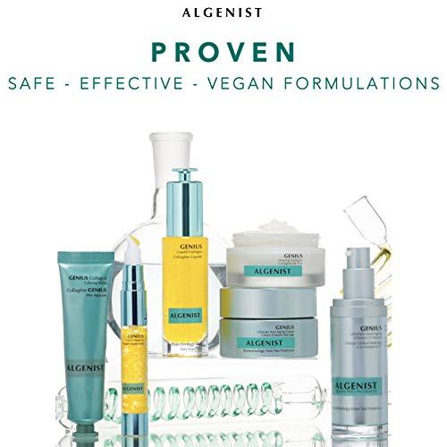 Algenist Algenist POWER Recharging Night Pressed Serum - Overnight Treatment to Refine Dull, Uneven Texture with Algae, Collagen & Coconut Water - Non-Comedogenic & Hypoallergenic