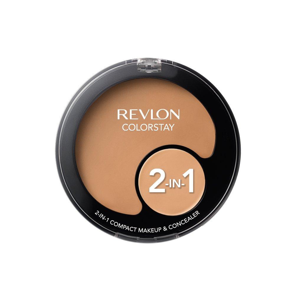 REVLON Revlon ColorStay 2-in-1 Compact Makeup & Concealer, Warm Golden