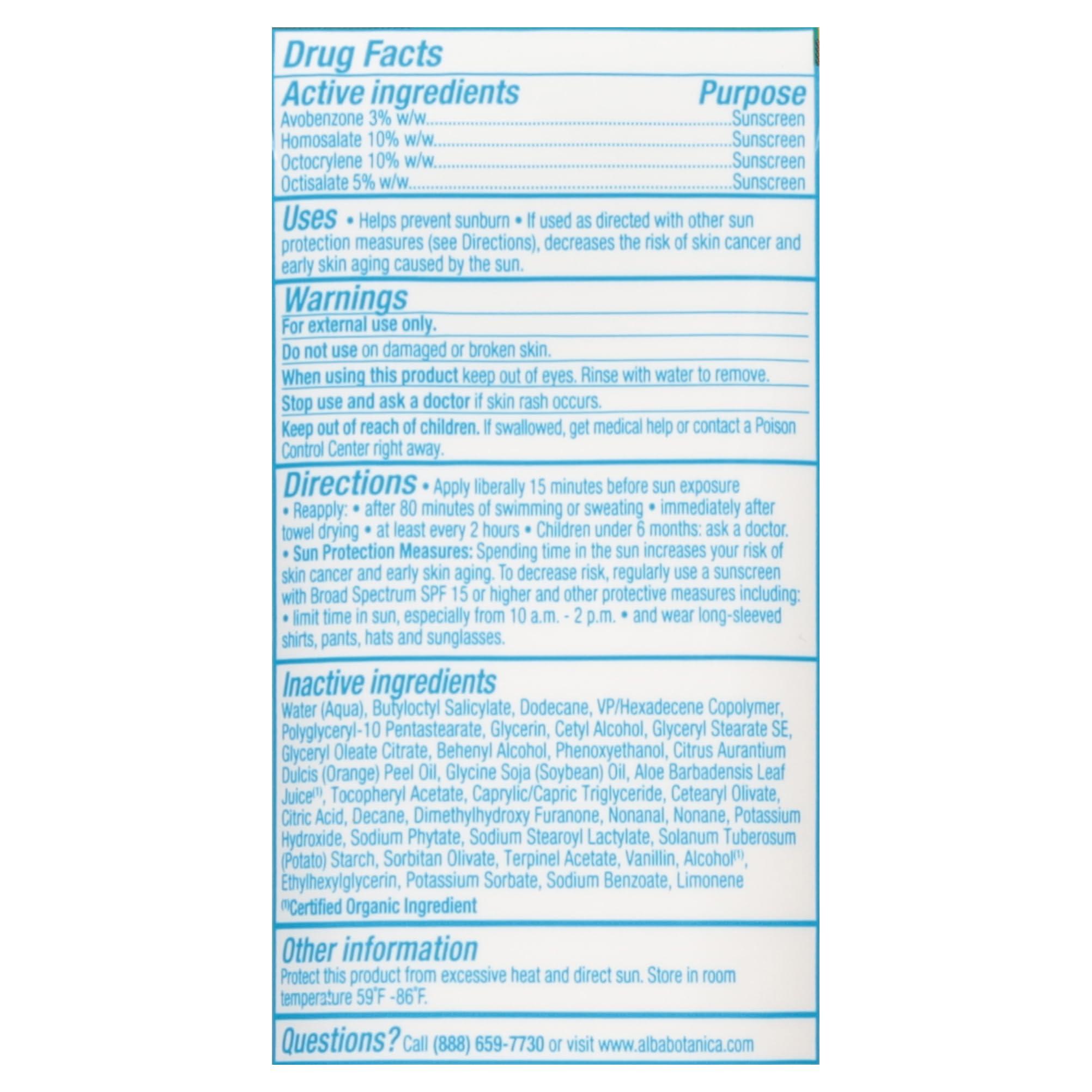 Alba Botanica Alba Botanica Sunscreen Lotion, Sport, SPF 50, Island Vibe, 3 oz