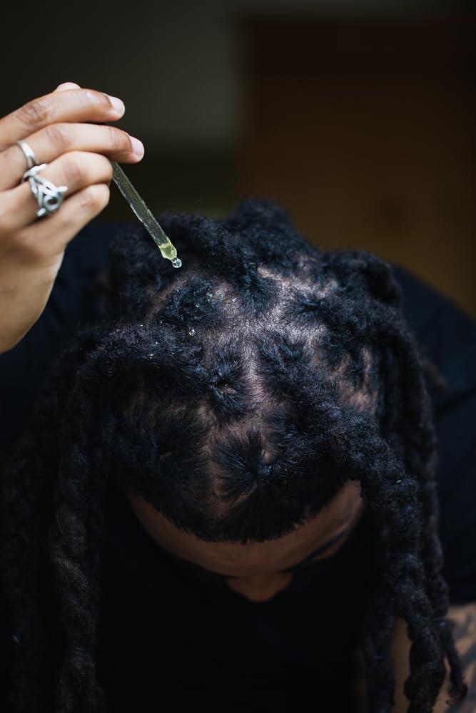 Plantmade Plantmade Beard and Hair Strengthening and Growth Oil, Plant Based All Natural Ingredients (Inches, 3.5 ml)