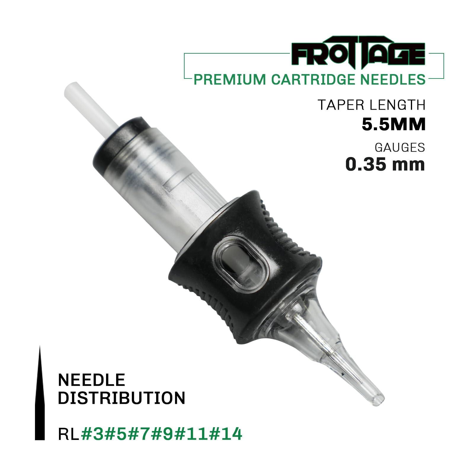 Dragoart Dragoart Tattoo Gun Kit, 10800rpm Wireless Tattoo Gun 4-12v Rotary Tattoo Machine, 1203RL Tattoo Cartridge Needles, 24pcs Tattoo Gtip Tape