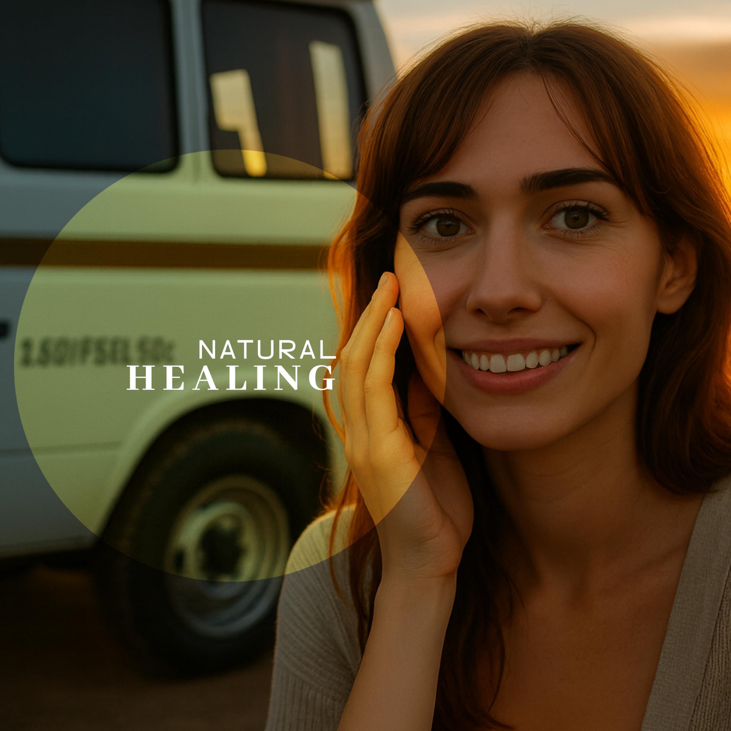 The Vanman Company Vanman\'s Tallow and Honey Balm With No Added Scent - Beef Tallow Face Moisturizer with Grass-Fed/Finished Beef Tallow for Skin, Organic Raw Honey and Beeswax, Cold Pressed Olive Oil - 2 oz