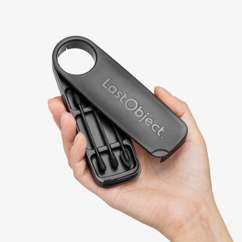 LastSwab LastSwab® Reusable Cotton Swabs for Gentle & Eco-Friendly Beauty Routines - The Sustainable Alternative to Single-Use Q Tips - Zero Waste & Easy to Clean - Comes with a Travel Case Holder with Mirror