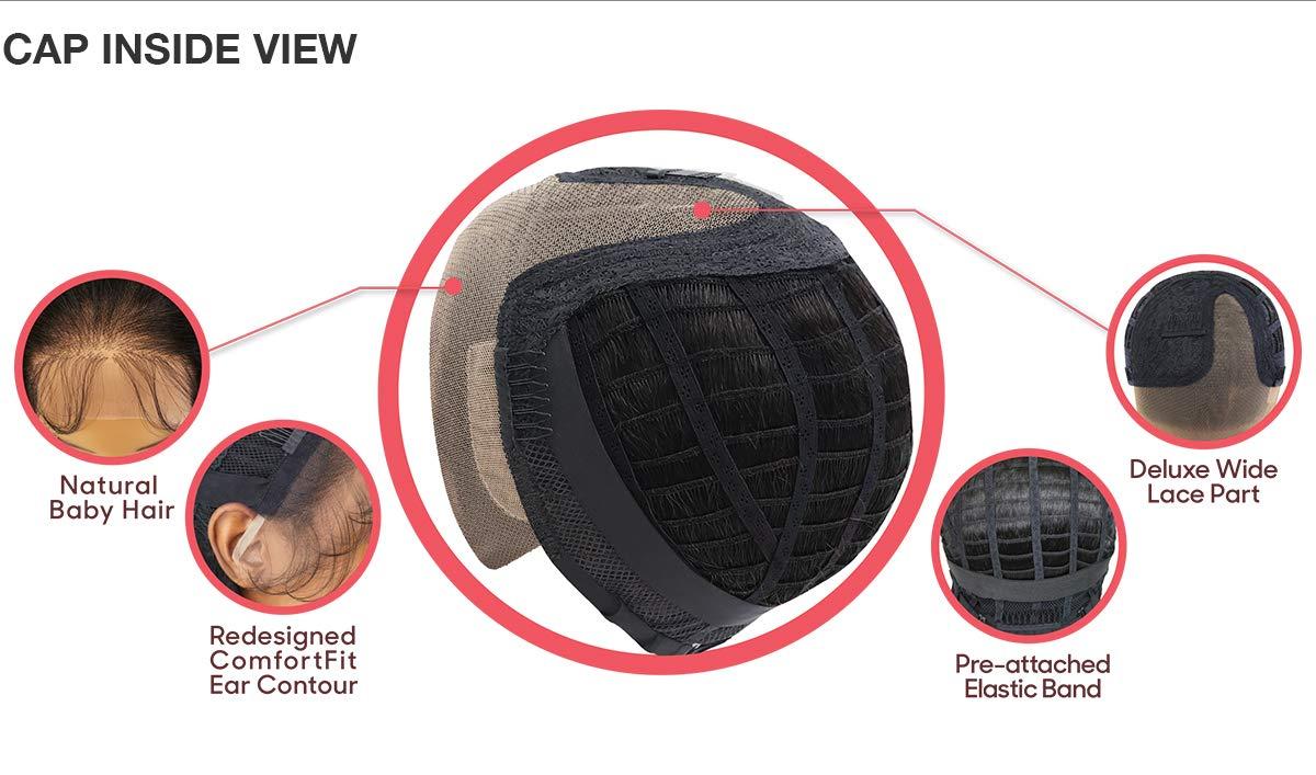 Outre Outre melted Hairline Lace Front Wig Deluxe Wide Lace Part 2x5 HD Transparent Lace MYRANDA (DR2/CINSP)