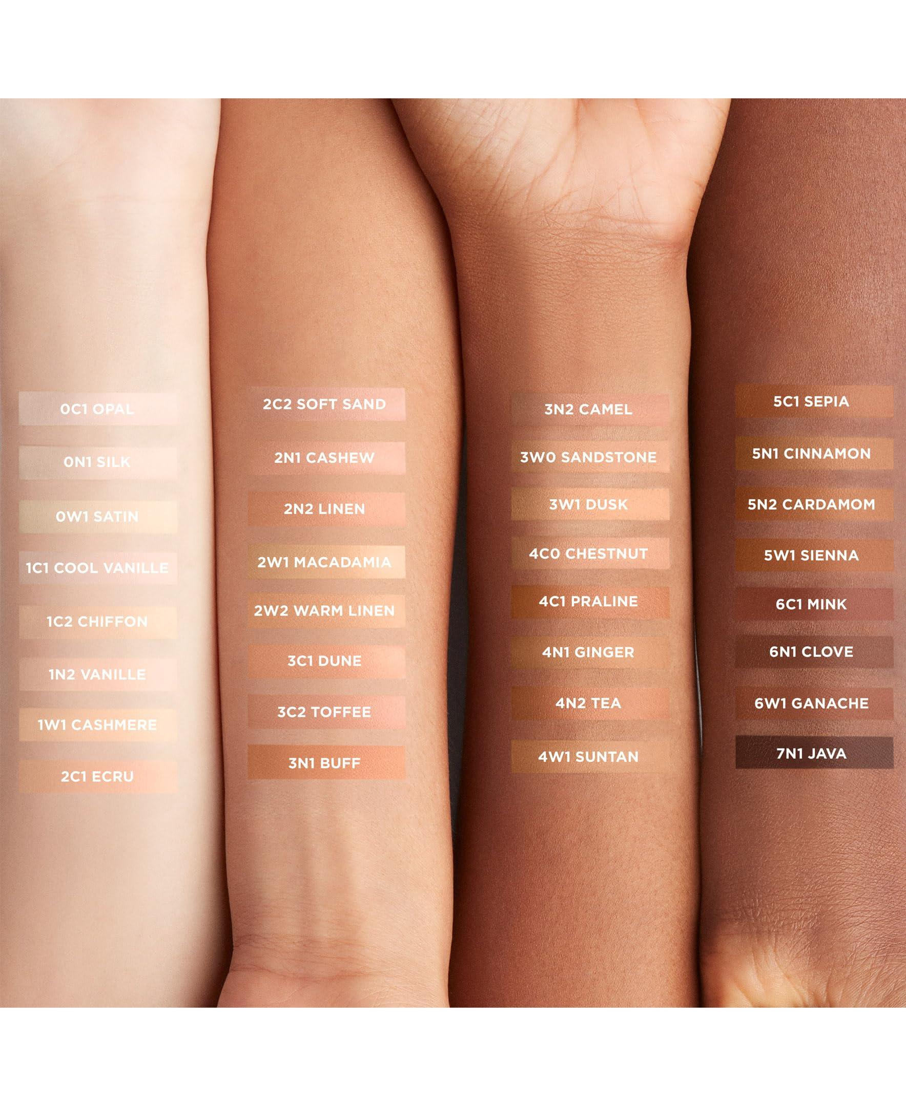 Laura Mercier Laura Mercier Real Flawless Weightless Perfecting Waterproof Liquid Foundation: Medium-Buildable Coverage, 12 HR Fade-Proof Wear, Natural Finish, Hydrating, Long Lasting, Non-Comedogenic, Silk