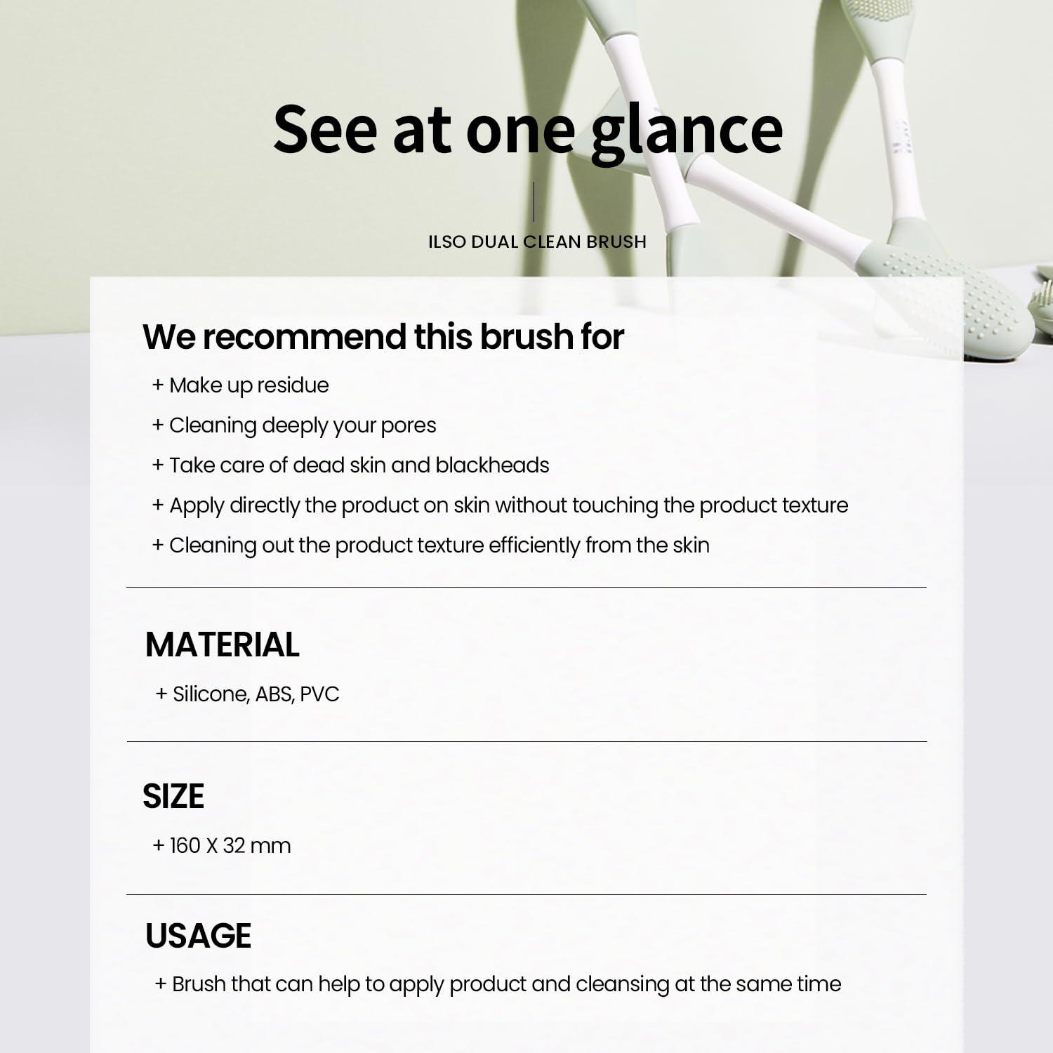 ilso ILSO Dual Clean Brush