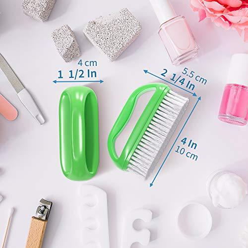 KONEX Konex Perfect-Grip Large Hand and Nail Brush 4" X 2-1/4" X 1-1/2" (Green)