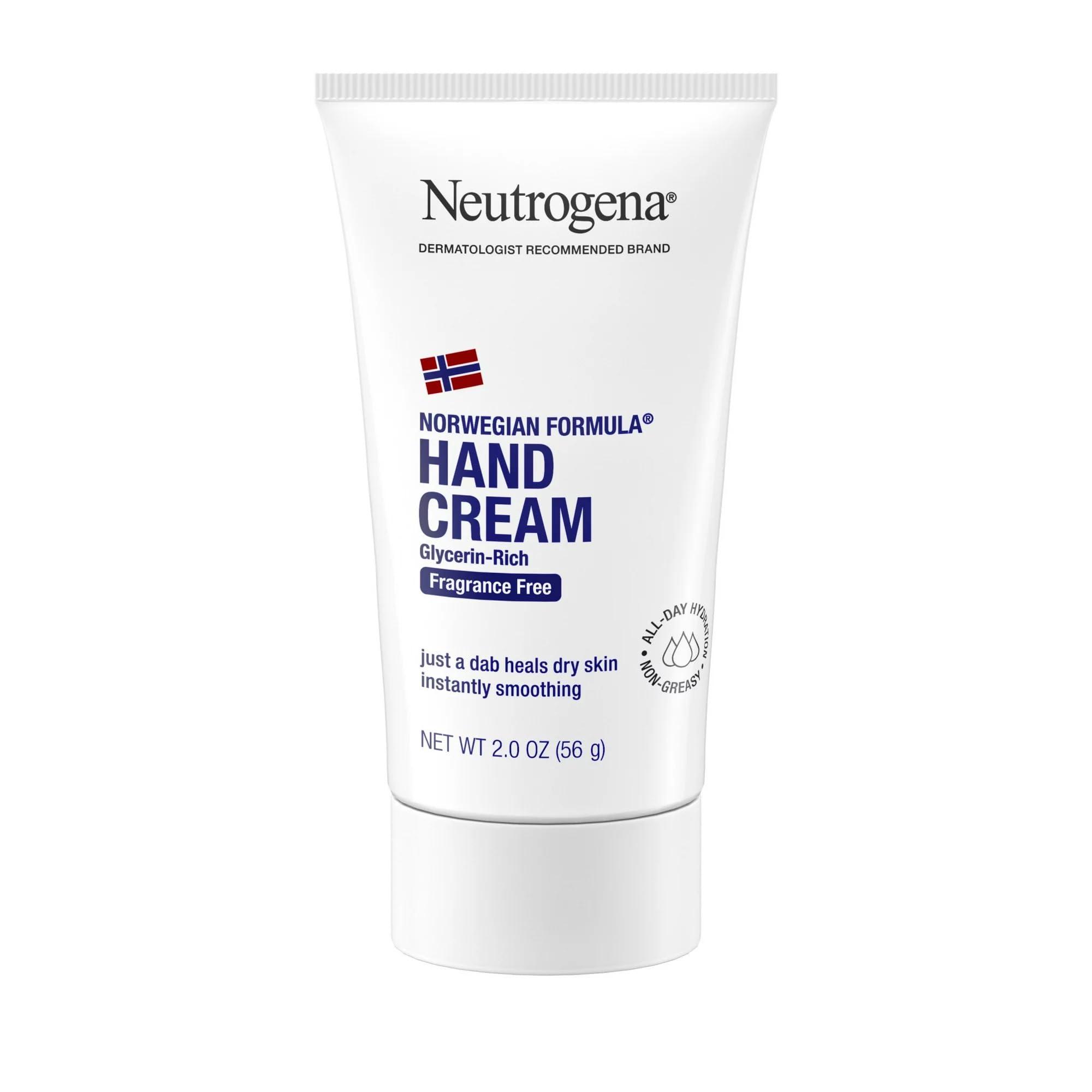 Neutrogena Neutrogena Norwegian Formula Hand Cream Fragrance-Free 2 oz (Pack of 10)