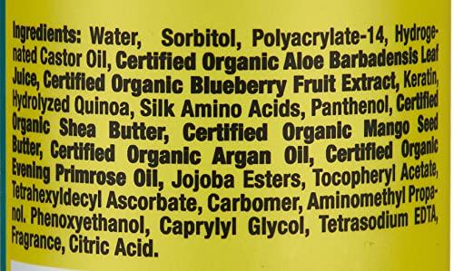 Curls Curls Blueberry Bliss Control Jelly - 8 oz, Define & Defrizz, Wash and Go\'s, Twist Outs & Braid Outs, for Wavy, Curly, and Coily Hair Types