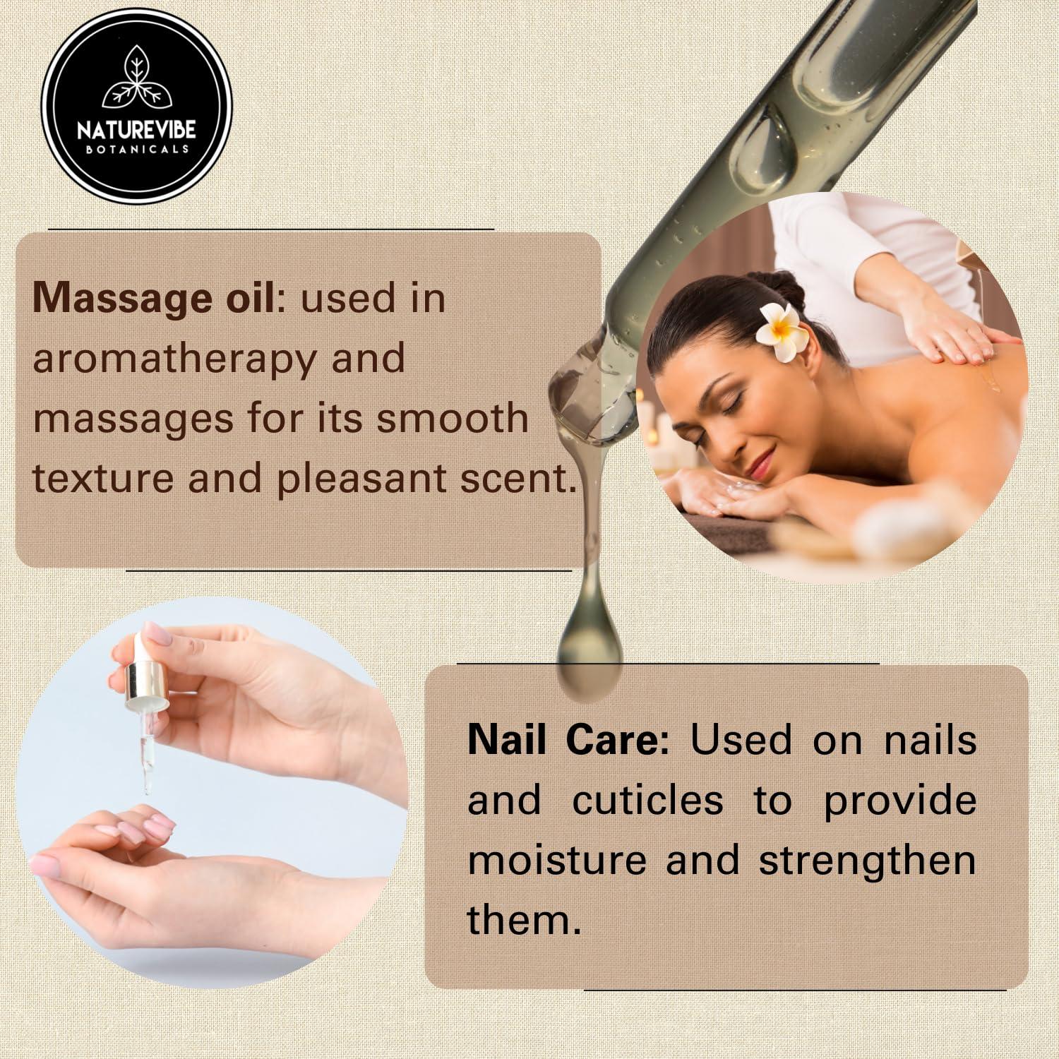 Naturevibe Botanicals Naturevibe Botanicals Jamaican Black Castor Oil 32 Ounces | 100% Pure and Natural | Great for Skin Care and Hair Care