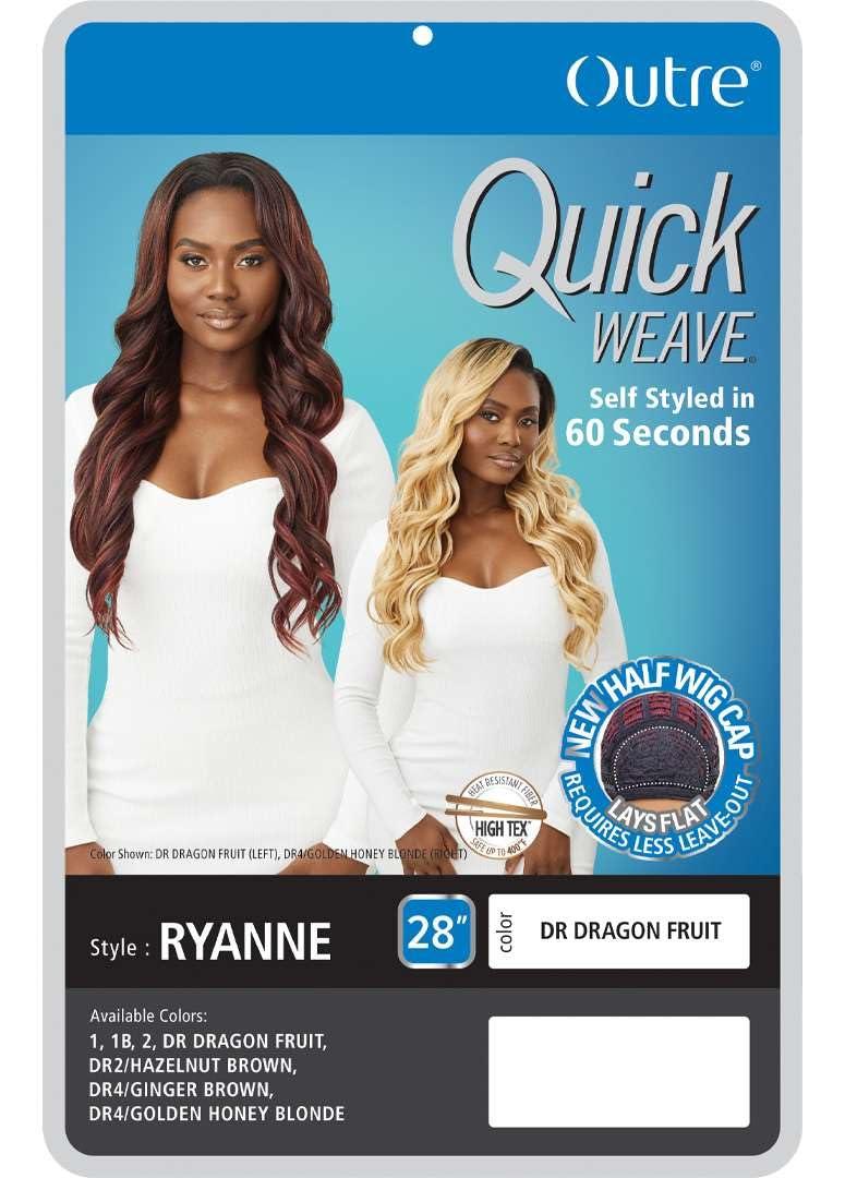 Outre Outre Quick Weave - Ryanne (OFF BLACK 1B)