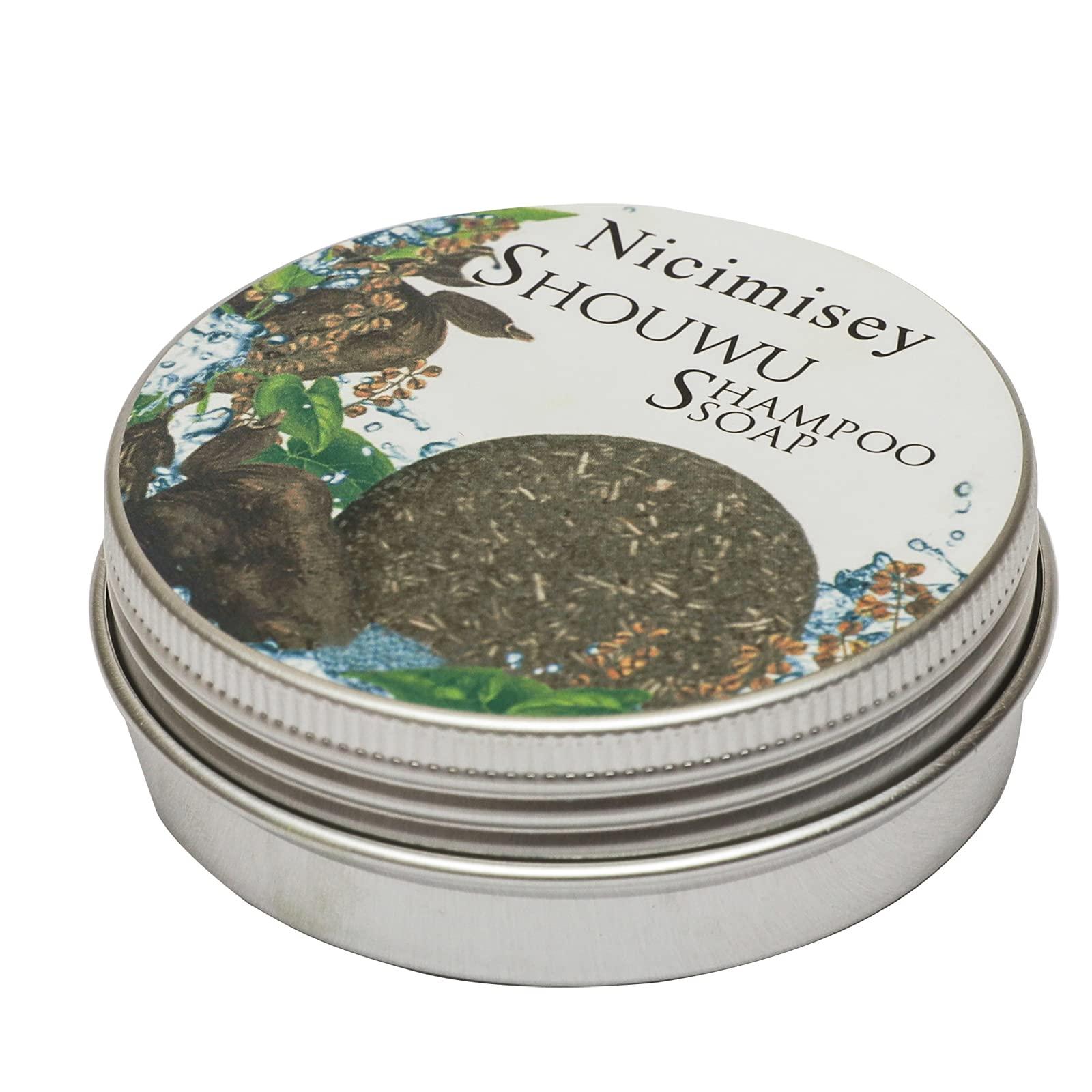 Nicimisey Nicimisey Solid Shampoo Bar - Natural Darkening, Hair Loss Treatment & Regrowth for Men & Women