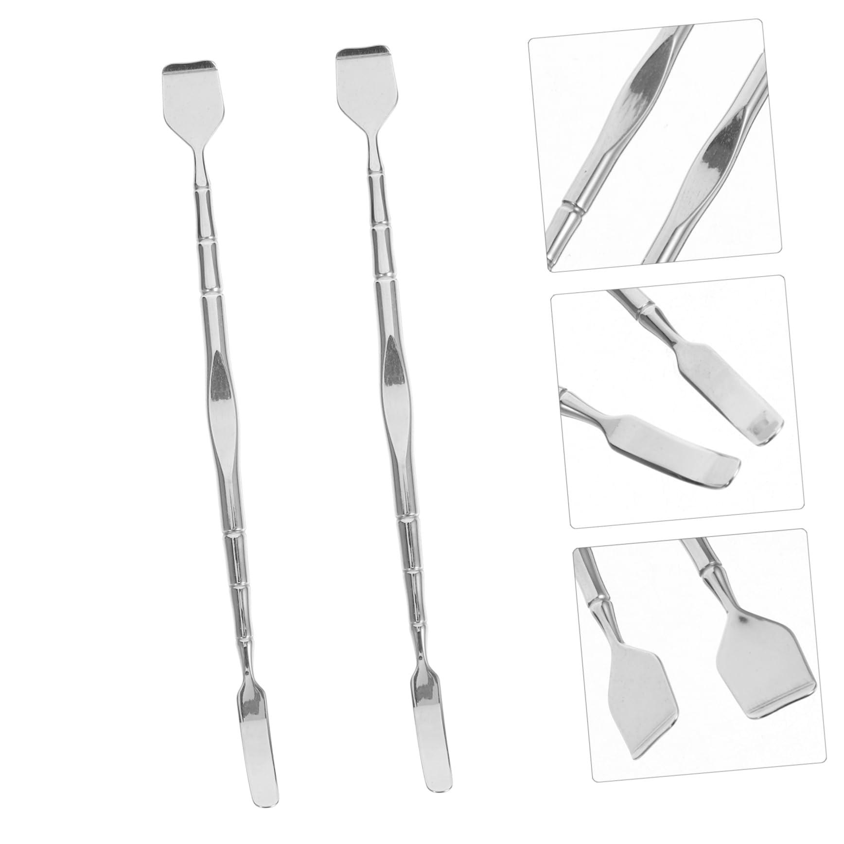 Beavorty Beavorty 4 Pcs Blackhead Shovel Face Extractor Pore Extractor Skincare Tool Pore Scraper Stainless Steel Blackhead Scraper Face Scraper Tool Pore Cleaning Tool Blackhead Extractor