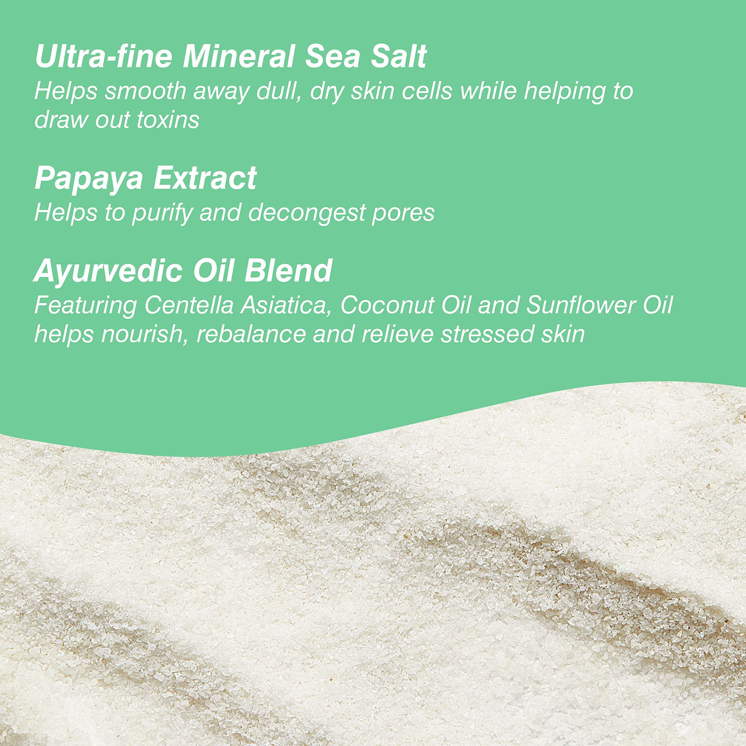 Coola COOLA Organic Pacific Polish Face Exfoliator, Dermatologist Tested Skin Barrier Protection with Coconut Oil, Vegan and Gluten Free, 3.4 Fl Oz