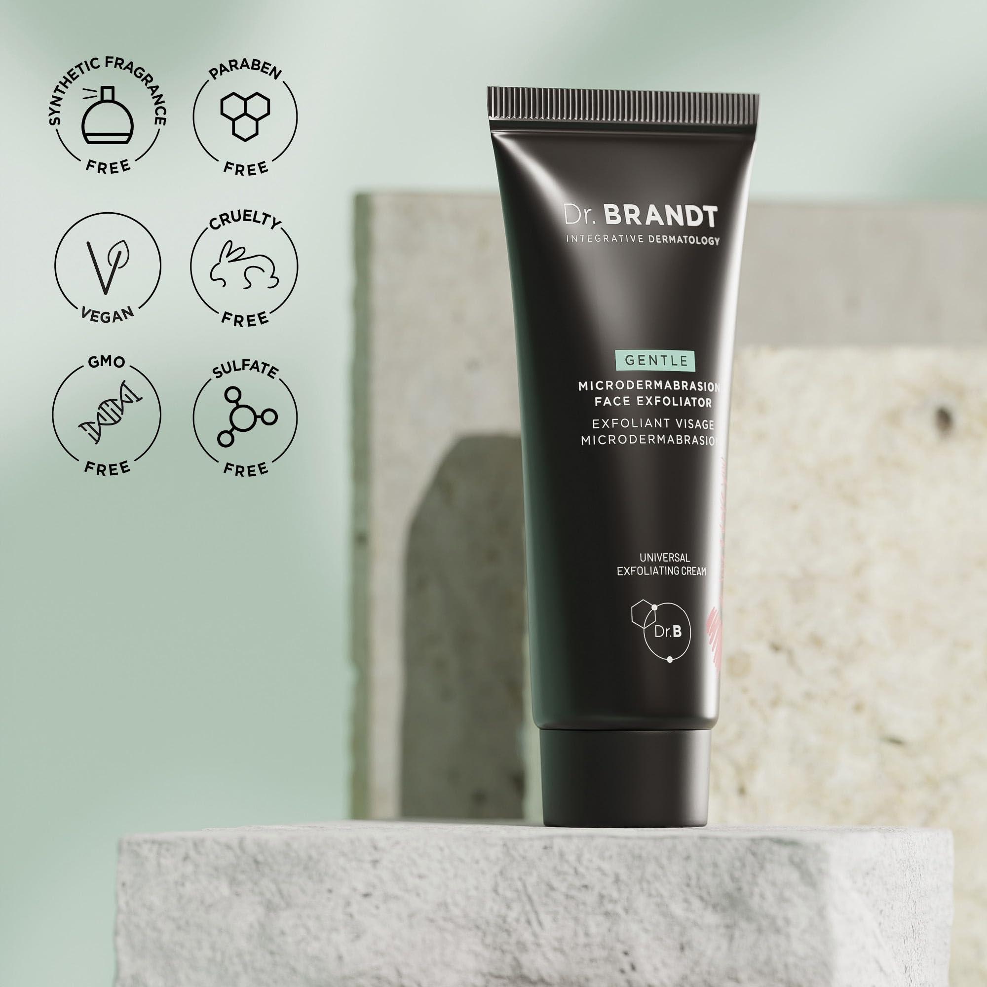 Dr. Brandt Skincare Dr. Brandt Microdermabrasion Renewing Face Exfoliator - Reduces Dull Skin, Uneven Texture, Fine Lines, Acne Scars & Wrinkles - 2.0 oz