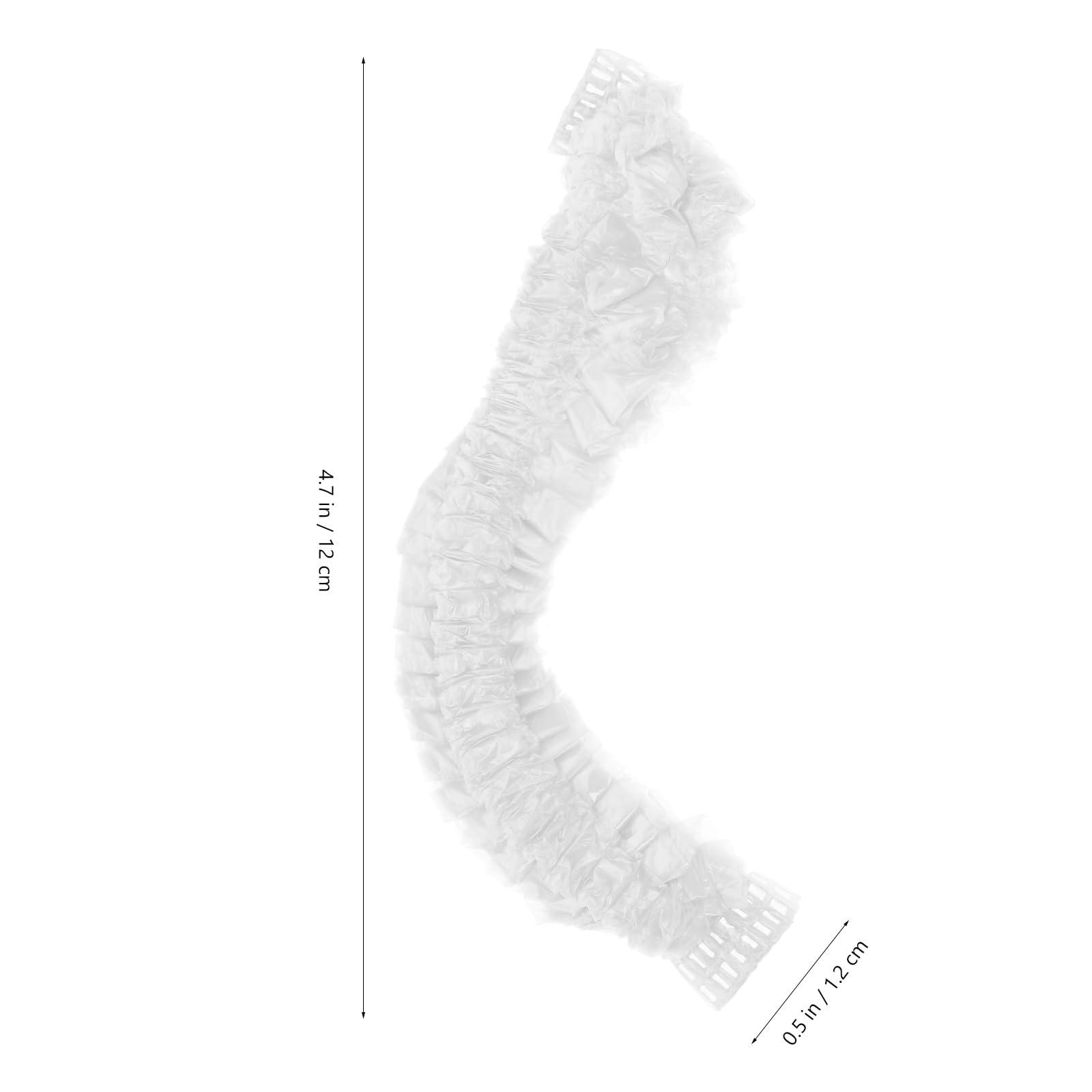 Baluue Baluue Disposable Plastic Liners, 300pcs Foot Tub Bags, Foot Tub Liners, Pedicure Liner, Bath Basin Bag, Facial Beauty Liners for Spa Skin Care Facial Cosmetic White