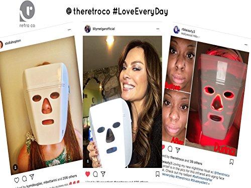 retro co retro co. Fast Facial Mask L.E.D. Advanced FDA Cleared Red and IR LED Mask for Anti Aging