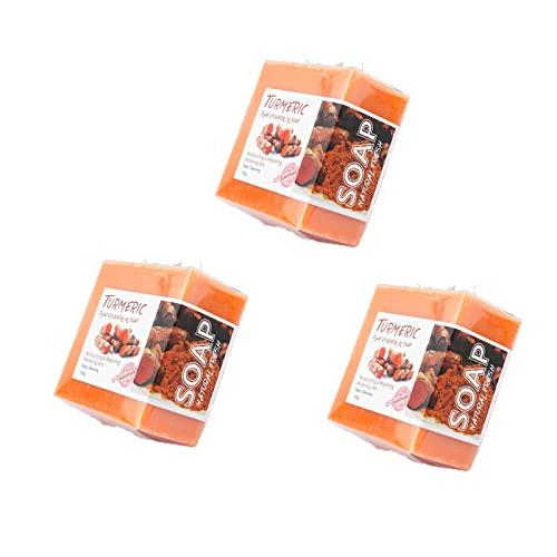 LZYY PlumpOrigin Butt Enlargement Ginger Soap, Plump Origin Butt Enlargement Ginger Soap, Lymphatic Detox Organic Ginger Soap, Tumeric Bar Soap, Big Butt (3PCS)