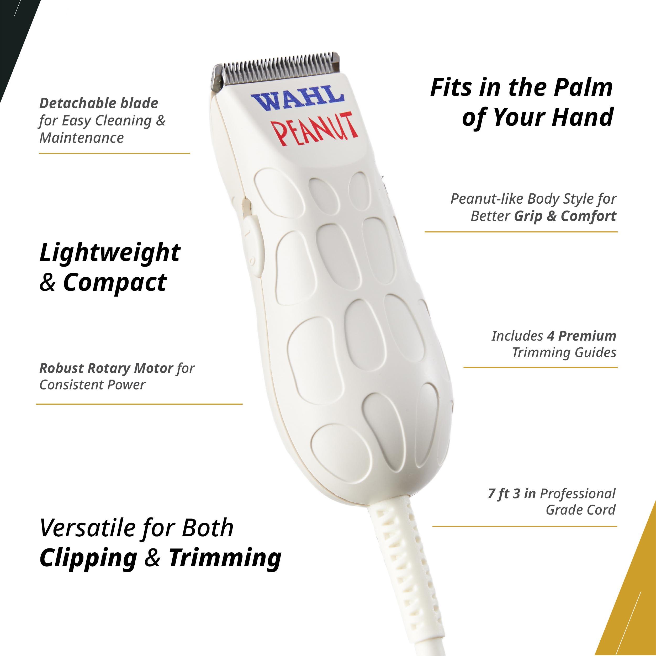 Wahl Professional Wahl Professional Peanut Clipper/Trimmer, White, Versatile, Lightweight, Powerful Rotary Motor