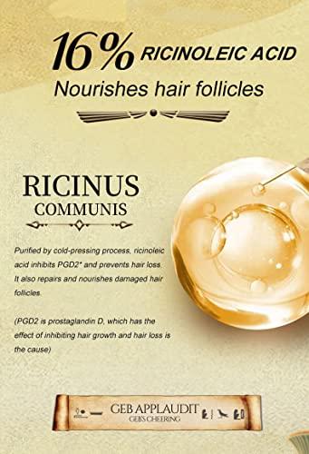 BUNNY DULCEA BUNNY DULCEA Castor Oil Scalp Rejuvenating Shampoo Deeply Cleanse Scalp Reduce Hair Loss Active Substance of Natural Keratin Repairs Hair Barrier Strengthens the Roots and Strands