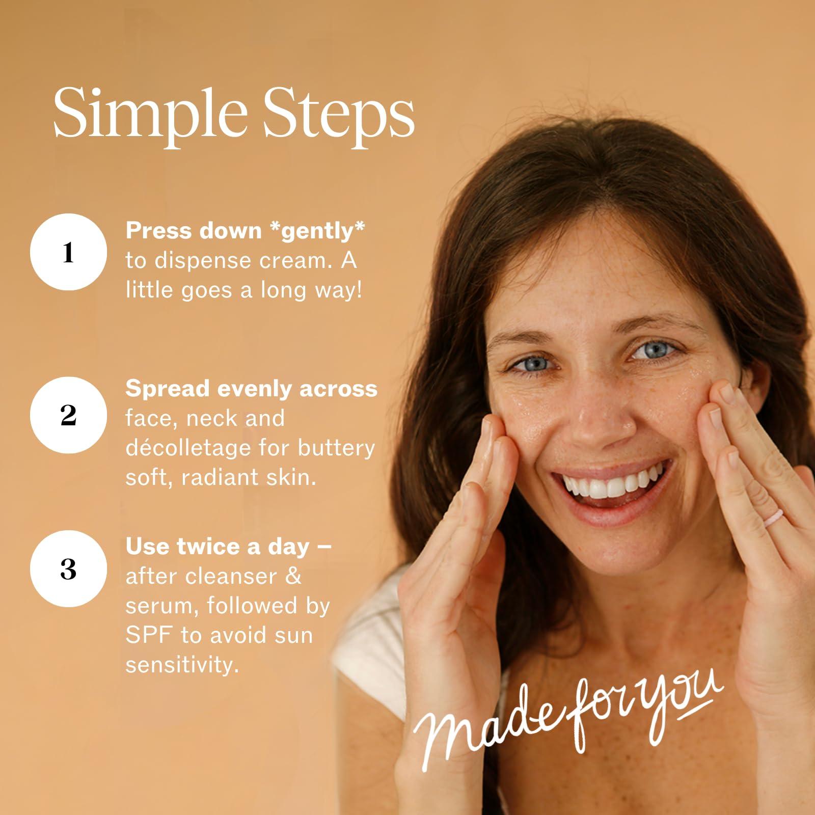 LilyAna Naturals LilyAna Naturals Retinol Cream - Anti-Aging Moisturizer for Face & Neck, Made in USA, Wrinkle Reduction - 1.7oz, 2 Pack