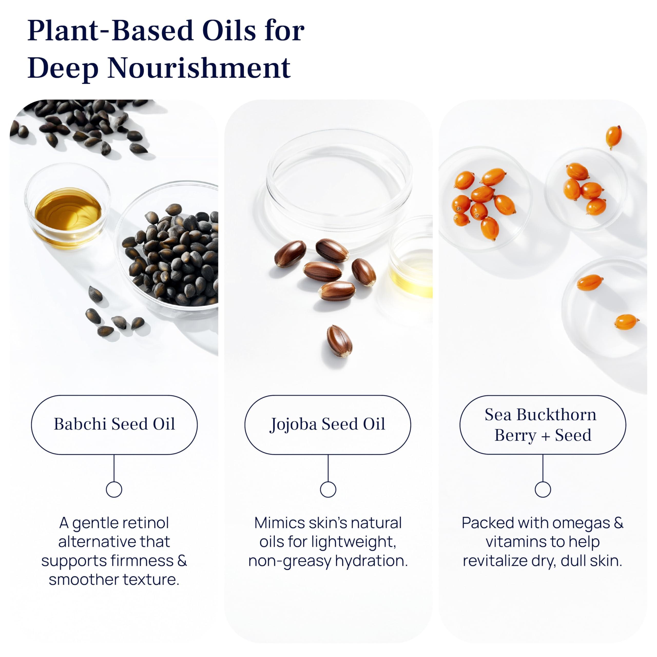 PUREANCE PUREANCE Organic Retinol Bakuchiol Serum for Face with Jojoba Oil, Sea Buckthorn, Bakuchiol oil I Anti Aging Collagen Booster Serum, Reduces Fine Lines & Wrinkles I 1 Fl Oz