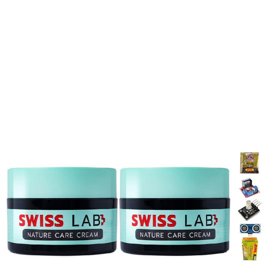 SWSSwissLab 30g Set 2 Swisslab Nature Care Cream Nourish Moisture Smooth Skin By Beautygoodshop [Get Free For You Beauty Gifts]