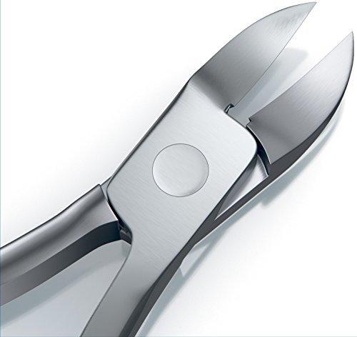 Fox Medical Equipment Fox Medical Equipment Toenail Clippers - Professional Nail Clippers for Thick and Ingrown Nails - Precision Toenail Clipper - Best Nippers for Thick Toenails - Stainless Steel Soft Grip Nail Clipper