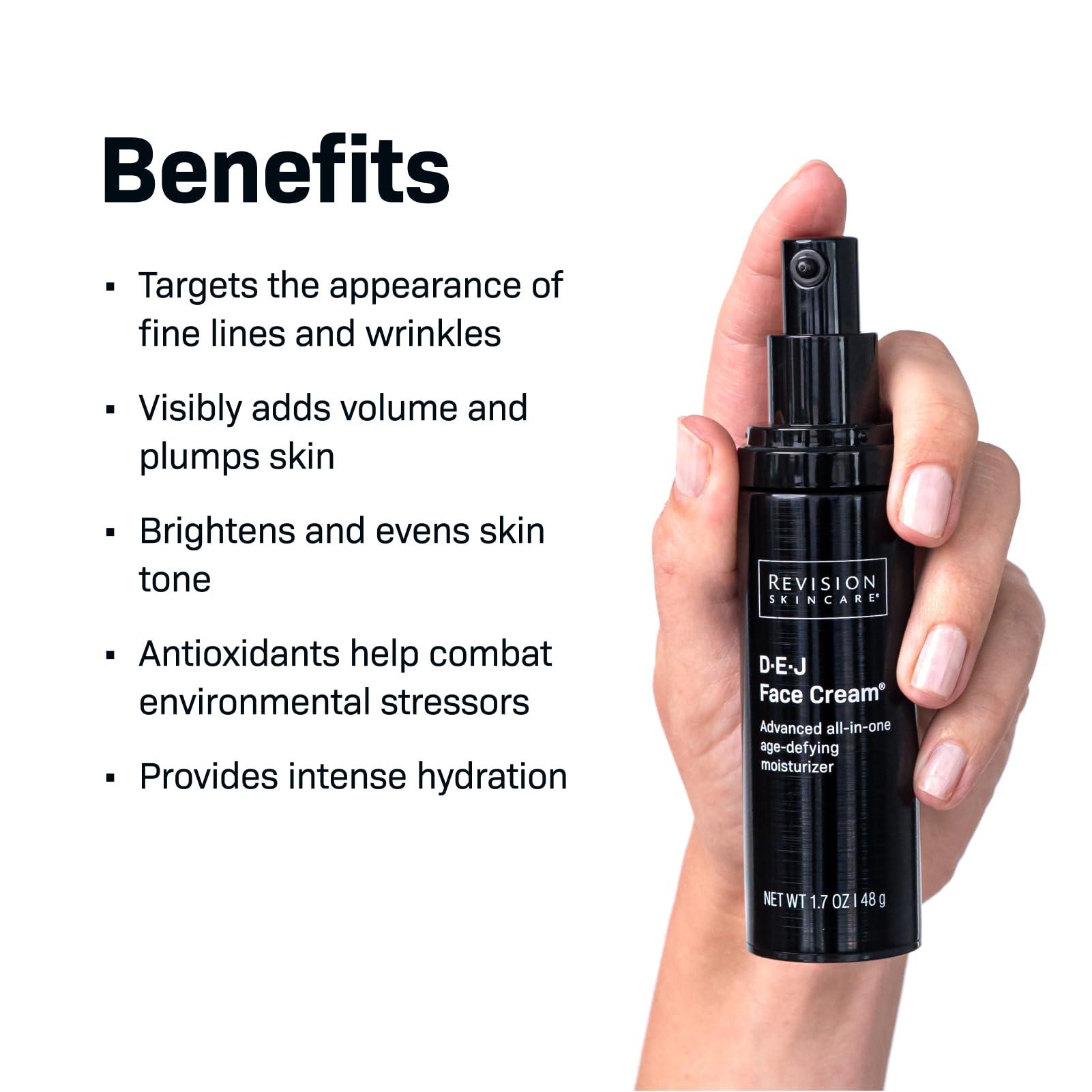 Revision Skincare Revision Skincare DEJ Face Cream, Advanced Anti Aging Moisturizer, Lifting and Firming, Antioxidant Rich, 0.5 oz