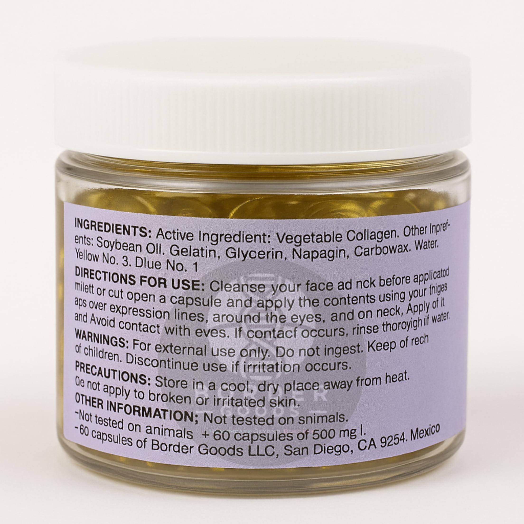 Laboratorio similares Generic Simi Colageno Facial for Wrinkles Para Arrugas 60 Caps