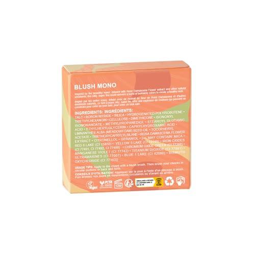 Oulac Oulac Peach Blush Makeup Fair Skin| Pigmented Powery Blush Korean Style| Natural Radiant Look| Blendable & Buildable Blush Light Skin| Vegan Cruelty-Free| 4.8g 16 Summer Time