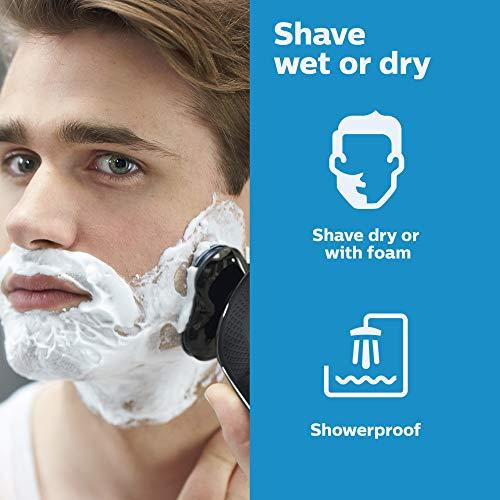 PHILIPS Philips Norelco 6880/81 Shaver 6800, Rechargeable Wet/Dry Electric Shaver, with Trimmer Attachment