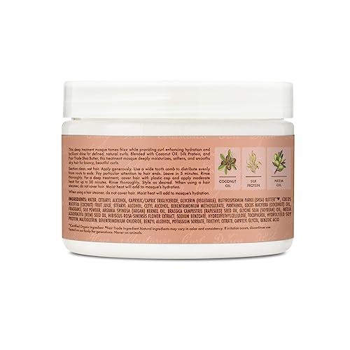 SheaMoisture SheaMoisture Hair Mask Coconut & Hibiscus for Dry Curls Hair Mask with Shea Butter 11.5 oz