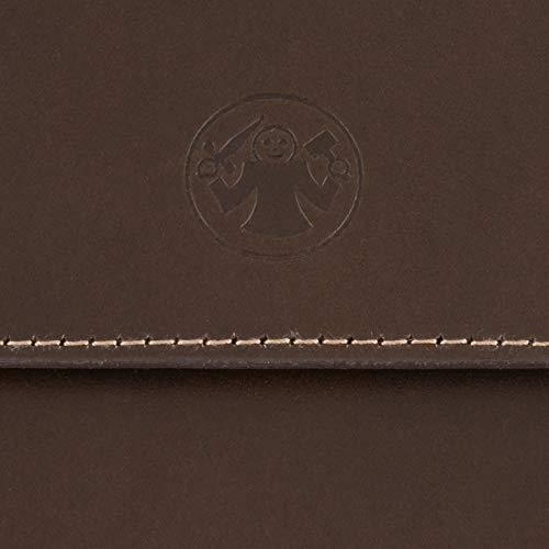 DOVO Shave Ready Dovo Stainless Satin Finished Razor Set, Brown