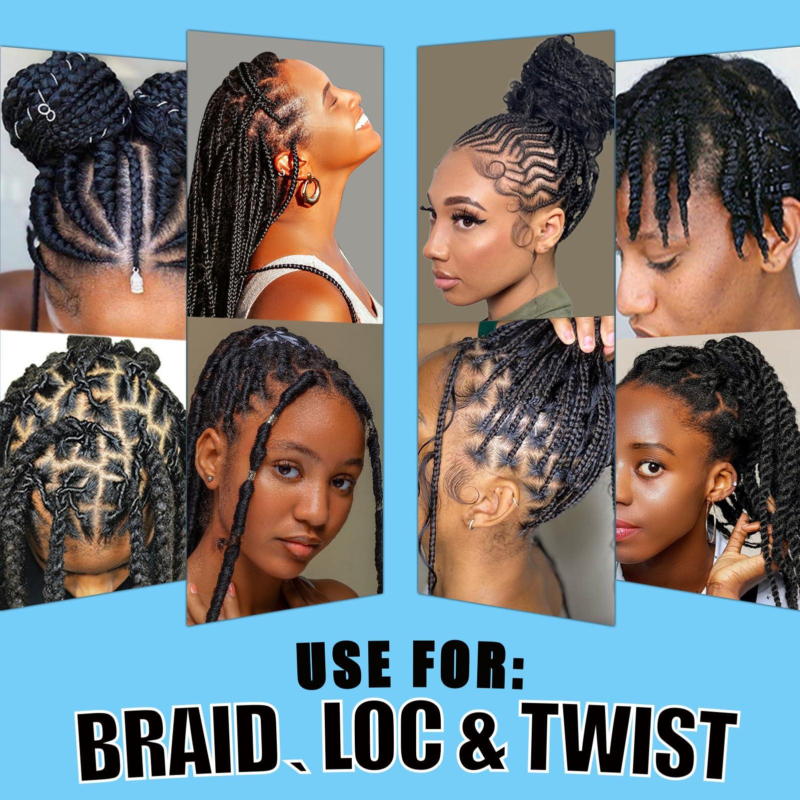 Goiple 8 fl oz Braid Foam Control Mousse Braiding Mousse for Braids Twist, Locs, No Flake Extra Hold High Shine Style & Moisturizes, Hair Mousse for Braids Nourishes, Lightweight, Smooth, No Greasy Tea Tree