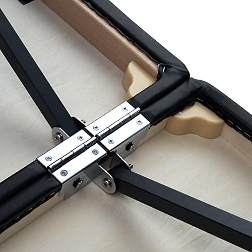 Master Massage Master Massage Violet-Tilt 29.5''Liftback Tilting Salon Aluminum Massage Table Package(Black)