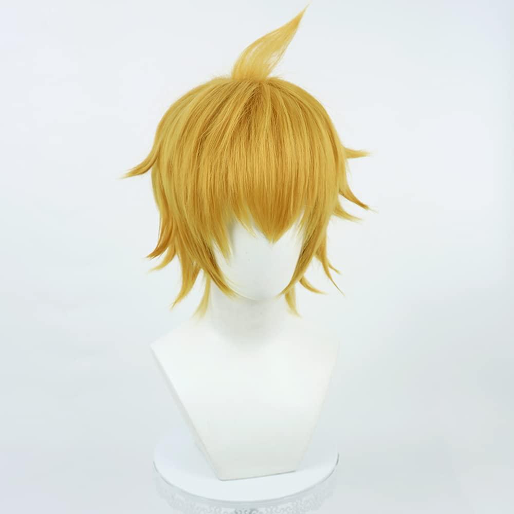 osseoca osseoca Hanazawa Teruki Cosply Wig Yellow 30cm 12inch (Hanazawa Teruki-YLW)