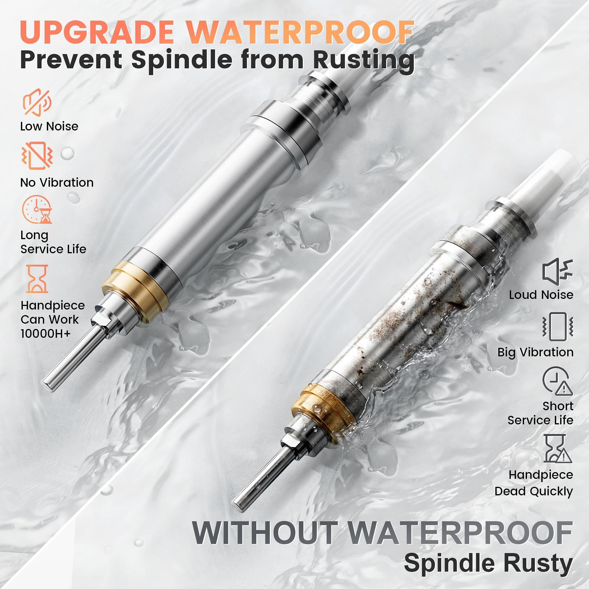 L'UGX L'UGX Waterproof Nail Drill and Rechargeable Nail Dust Collector