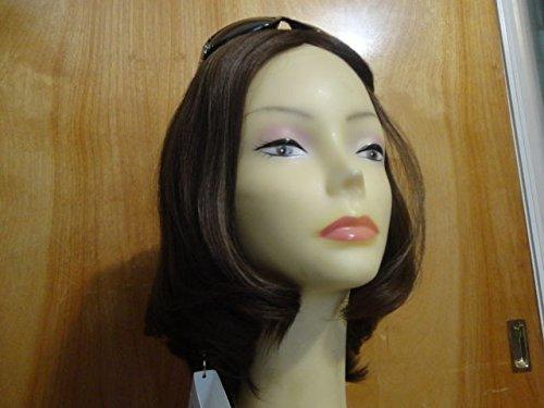 Malky wigs Malky Wig Sheitel European Multidirectional Human Hair Wig 14" Brown MEDUM 10-6