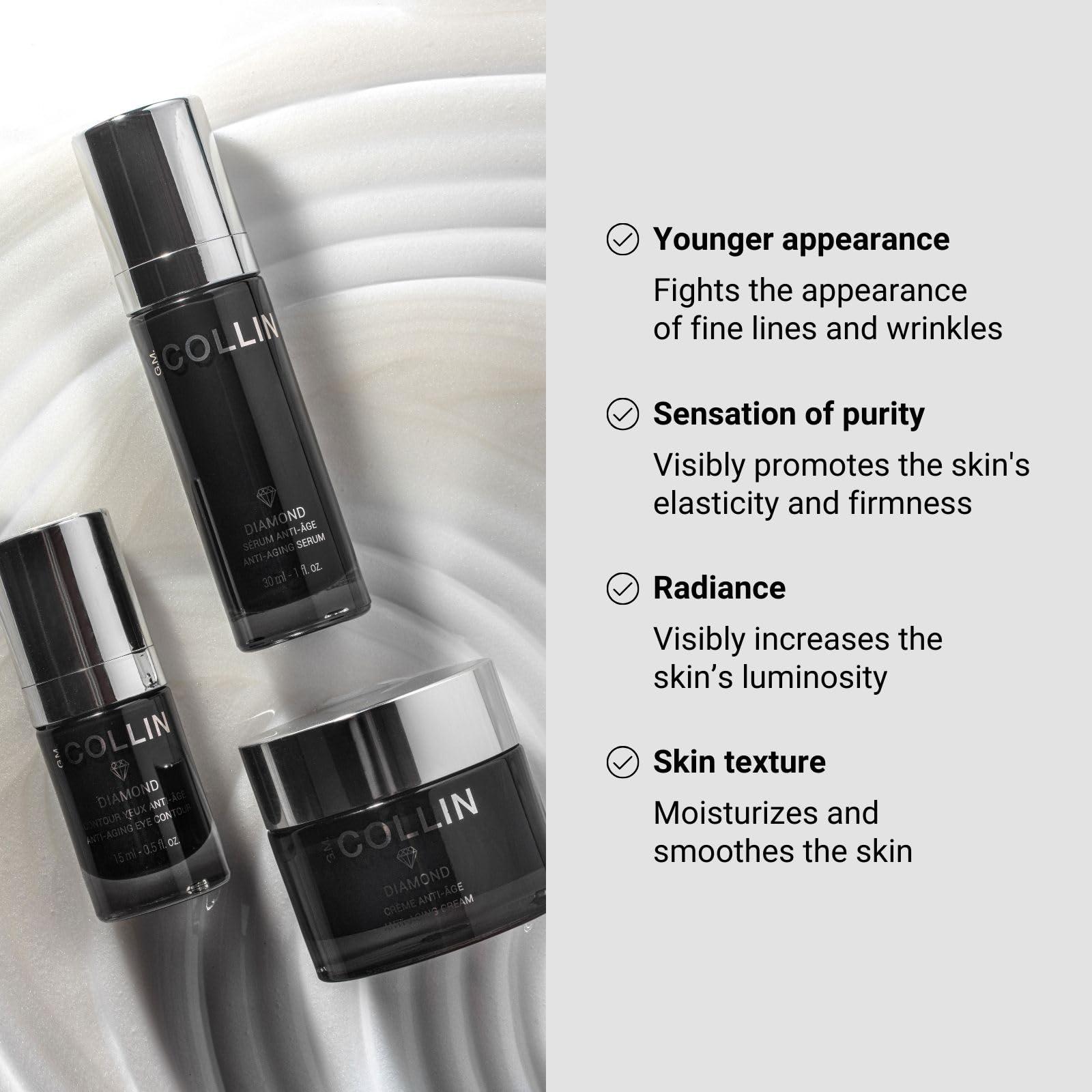 G.M. COLLIN G.M. COLLIN Diamond Serum | Anti Aging Face Serum to Reduce the Appearance of Fine Lines and Wrinkles | Hydrating Skincare with Firming Ingredients