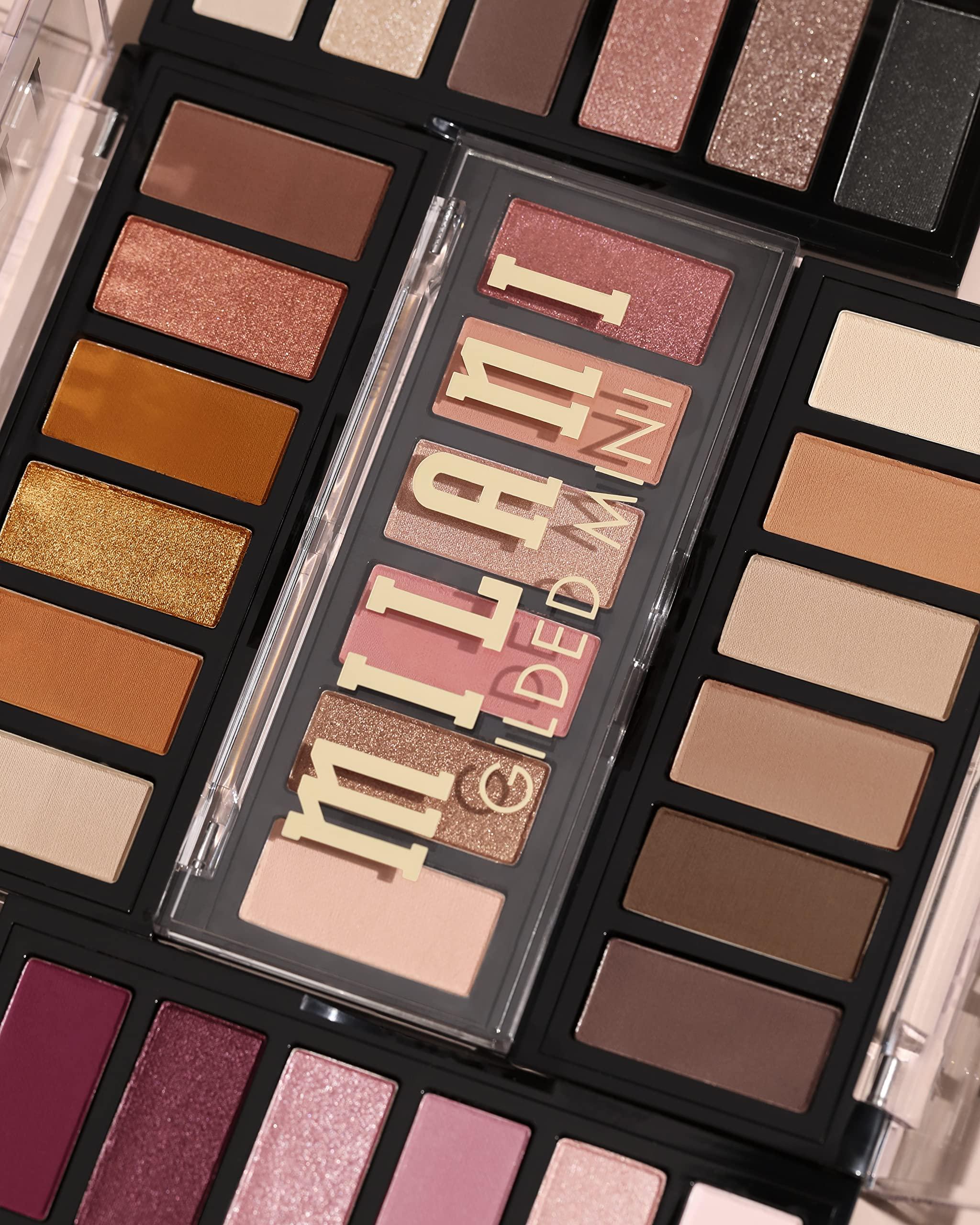 Milani Milani Gilded Mini Eyeshadow Palette with 6 Matte & Shimmer Hues - Whiskey Business