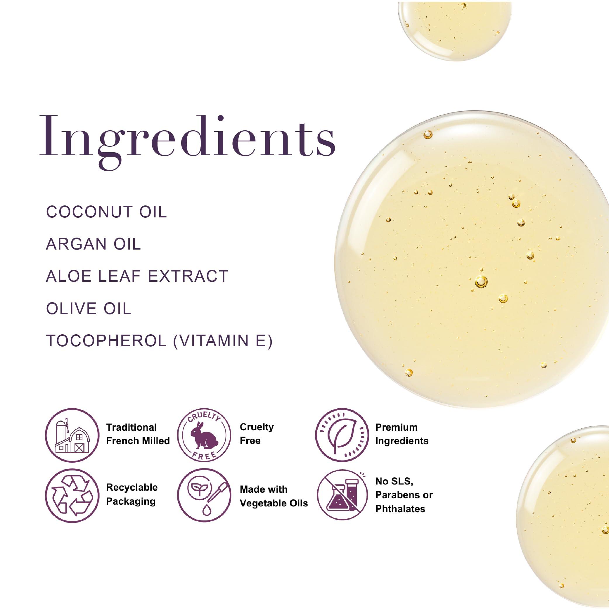 A LA MAISON A LA MAISON de Provence Liquid Soap Honeysuckle, 16.9 Fl Oz (Pack of 3)