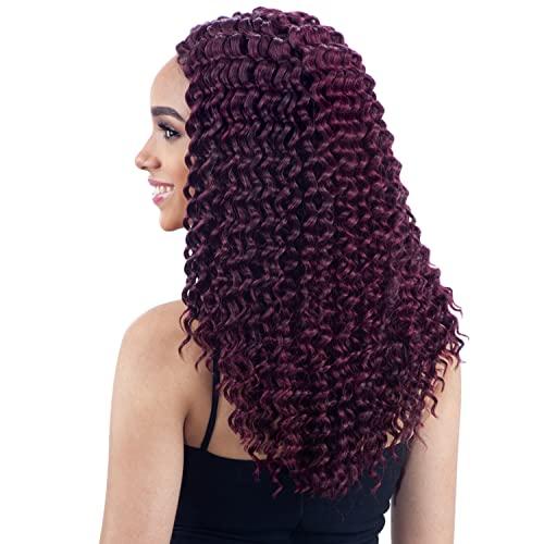 FreeTress Braids FreeTress Braids Synthetic Hair Crochet Braids Deep Twist 14inch (1-pack, GREY)