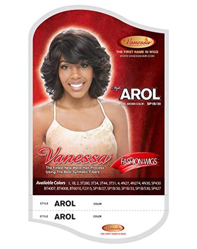 VANESSA VANESSA VANNESA Full Cap, Synthetic, Fashion Wig, Wigs - AROL (4N30)