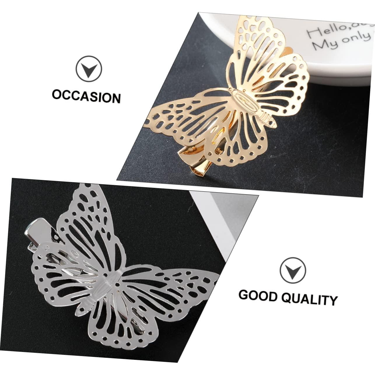 Cinaci Cinaci 8 Pieces Silky Satin Big Hair Bows for Women Girls Teens, Fancy Long Tail Bow Hair Clips French Hair Barrettes Hair Accessories