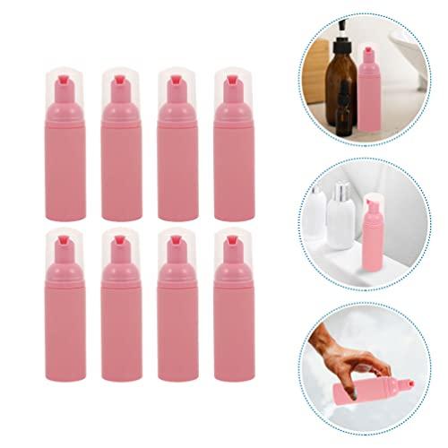 Beavorty 8pcs Frosted Foam Bottle Small Pump Bottle Travel Shampoo Bottles Foam Soap Dispenser Foam Dispenser Bottle Foaming Soap Dispenser Shampoo Pump Dispenser Bottle