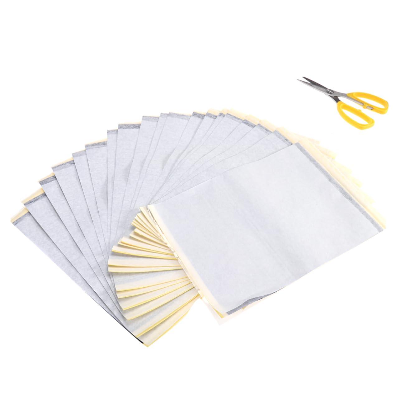 FOYTOKI FOYTOKI 30 Pcs Stencil Paper Transfer Kit Tracing Paper Office School Thermal Printer Thermal Copier Pattern Master Transfer Stencil Paper Copier Sheet Transfer Paper A4