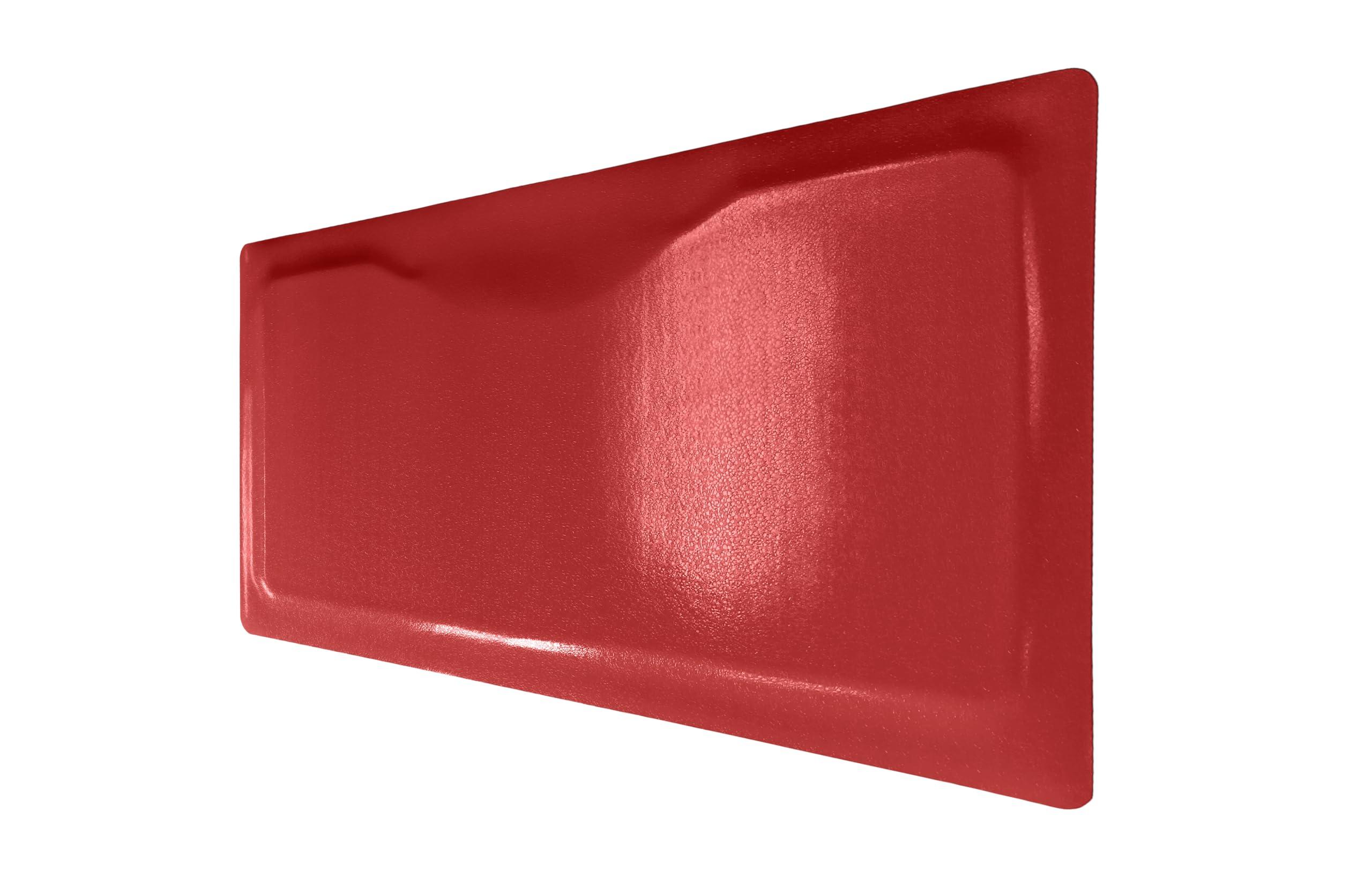 Rhino Mats Rhino Mats, Rhino Hide Rectangle Anti-Fatigue Salon Mat, 4\' Width x 5\' Length x 1/2\" Thickness, Red