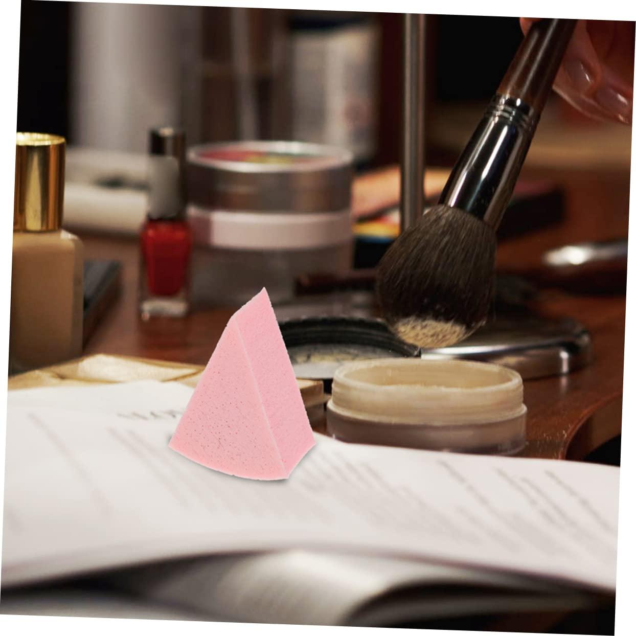 Baluue Baluue 3 Sets Triangular Sponge Puff White Makeup Shape Makeup Sponge Makeup Foundation Setting Powder Puff Beauty Sponge Make up Sponges Wedge Makeup Sponge Blender Colorful Emulsion