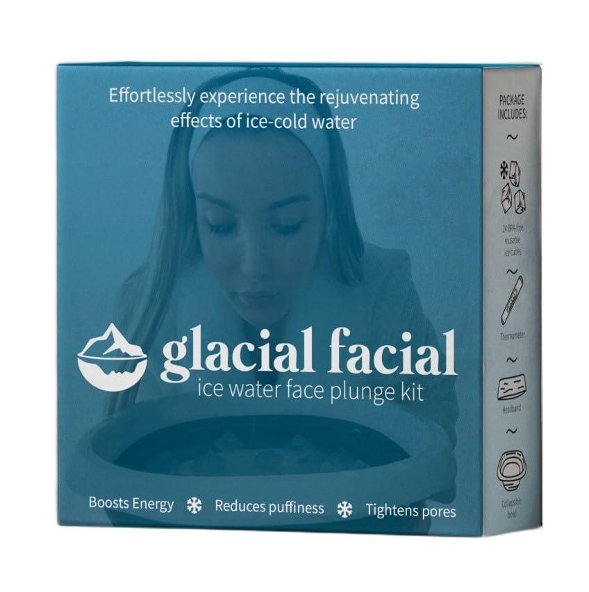Generic Glacial Facial Ice Water Face Plunge Kit, Chemical Free, Face Mask Alternative For Smooth skin